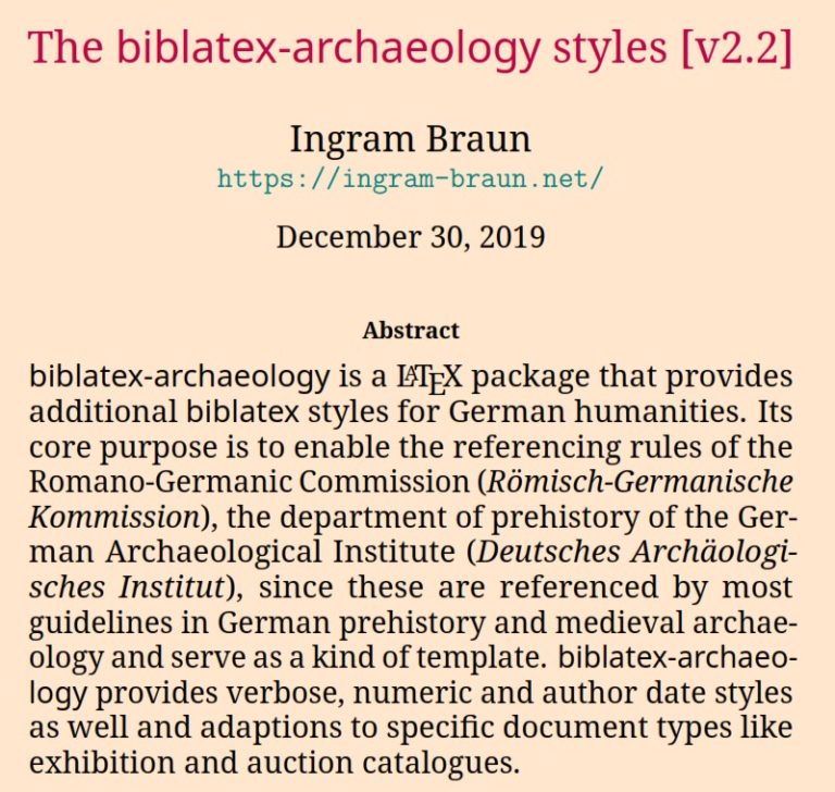 biblatex-archaeology v2.2 released