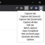 Privatkopien von Webseiten mit WebScrapBook (Installation und Import unter Windows) 9