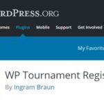 WP Tournament Registration