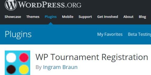 WP Tournament Registration finally released 1