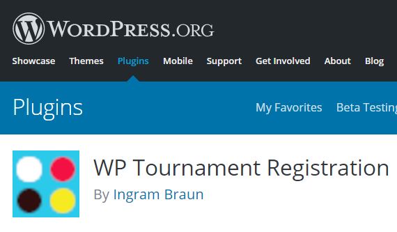 WP Tournament Registration