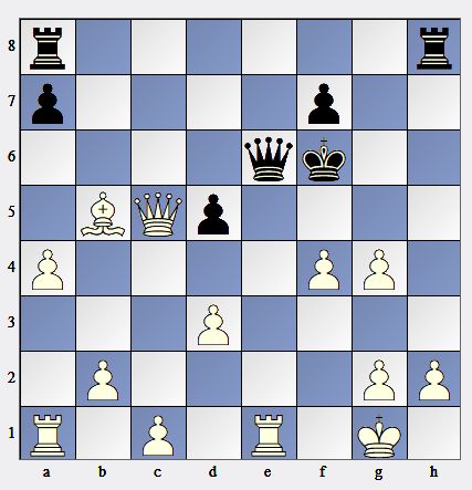 Derrick 1988 (S12 E6): illegale Brettstellung der ersten Schachszene.