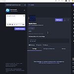 Screenshot: my website followed by a Mastodon account